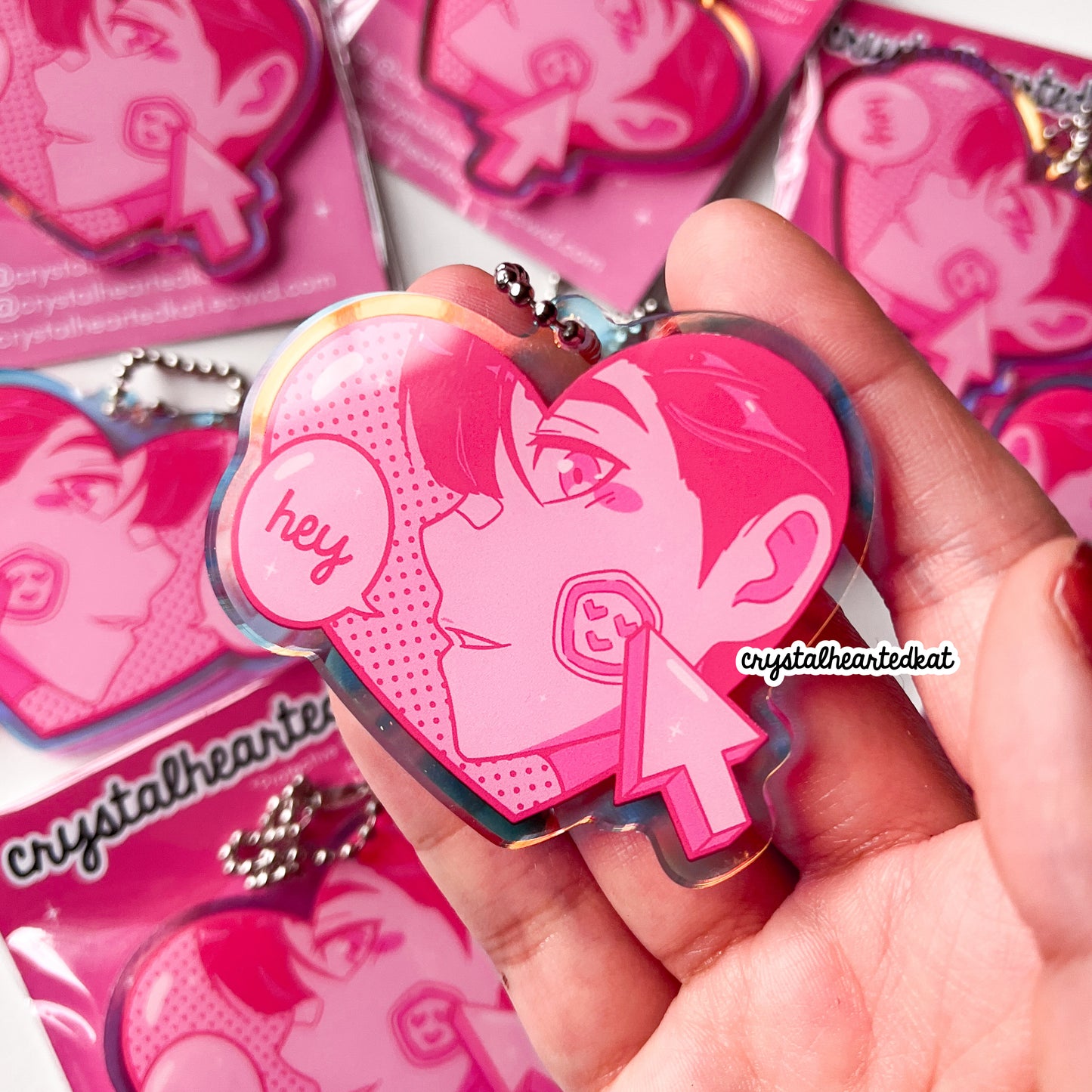 2D Cutie | Original Character Keychain Charm