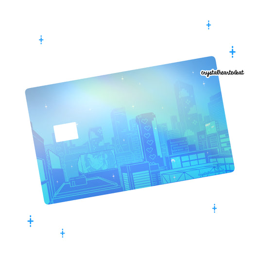 Skyline Holo Credit Card Skin