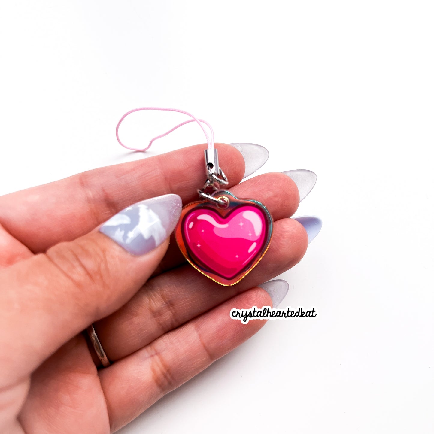 Pink Mini Phone Charms