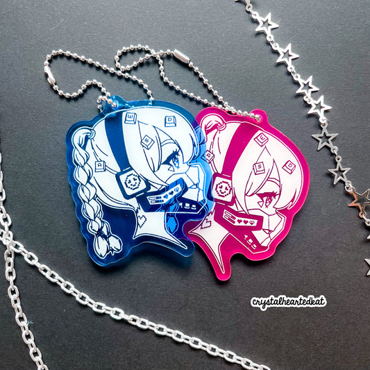 Let's Play - Cybercore Keychain Charm