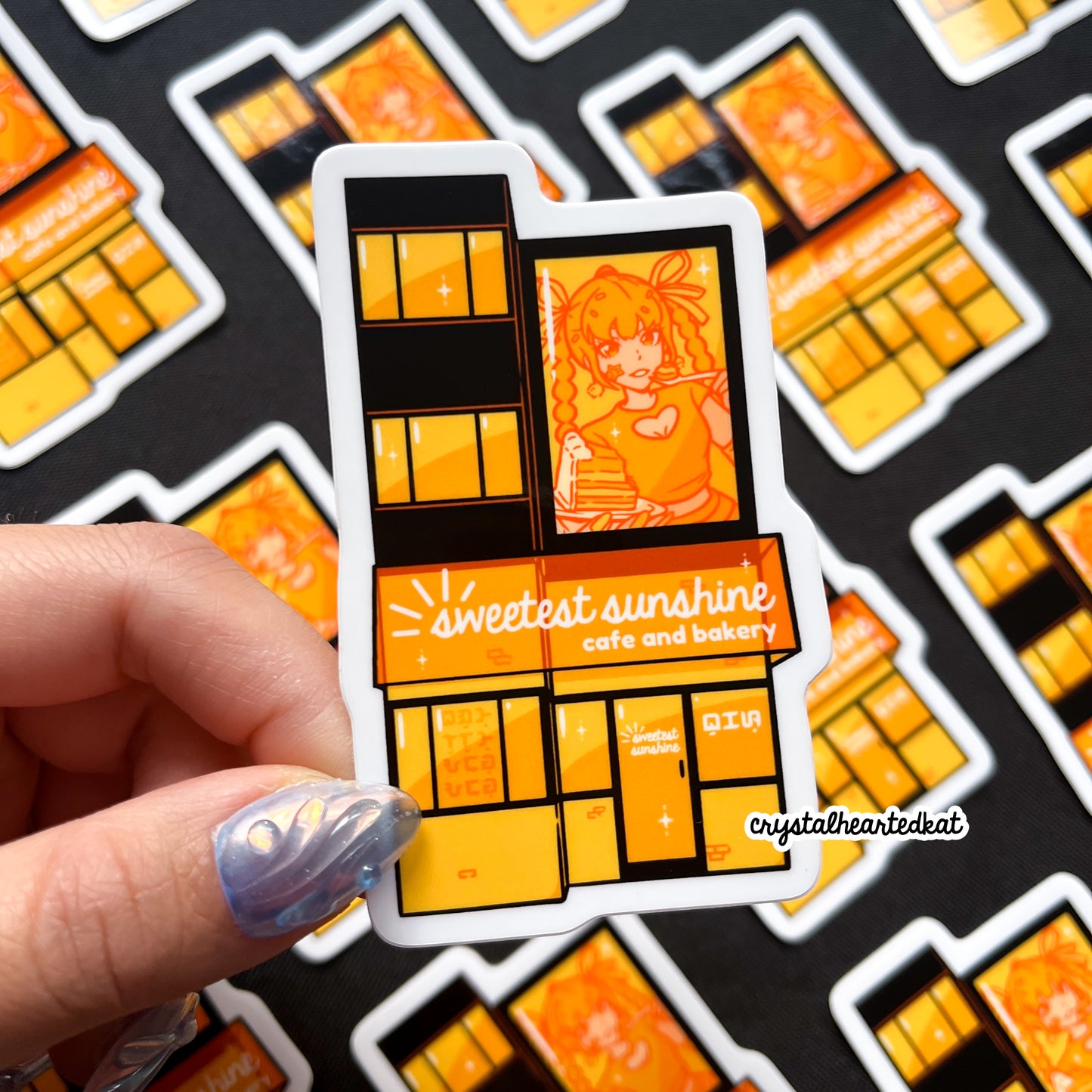 Sweetest Sunshine Cafe & Bakery - Vinyl Sticker